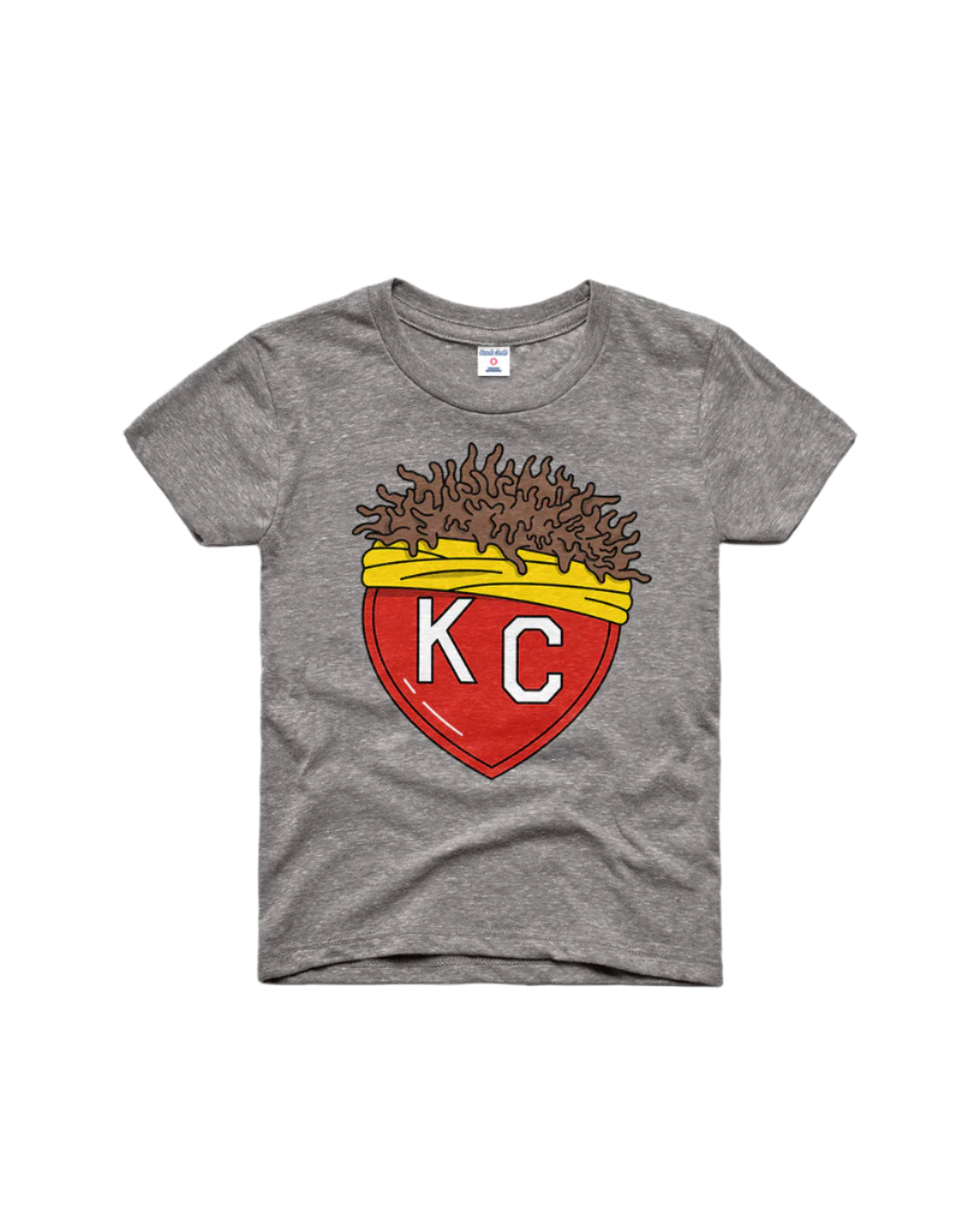 CHARLIE HUSTLE| KIDS FRANCHISE KC HEART TEE - Westside Storey