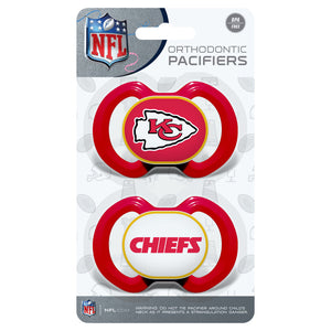 MASTERPIECES | KC CHIEFS PACIFIER- 2 PACK - Westside Storey