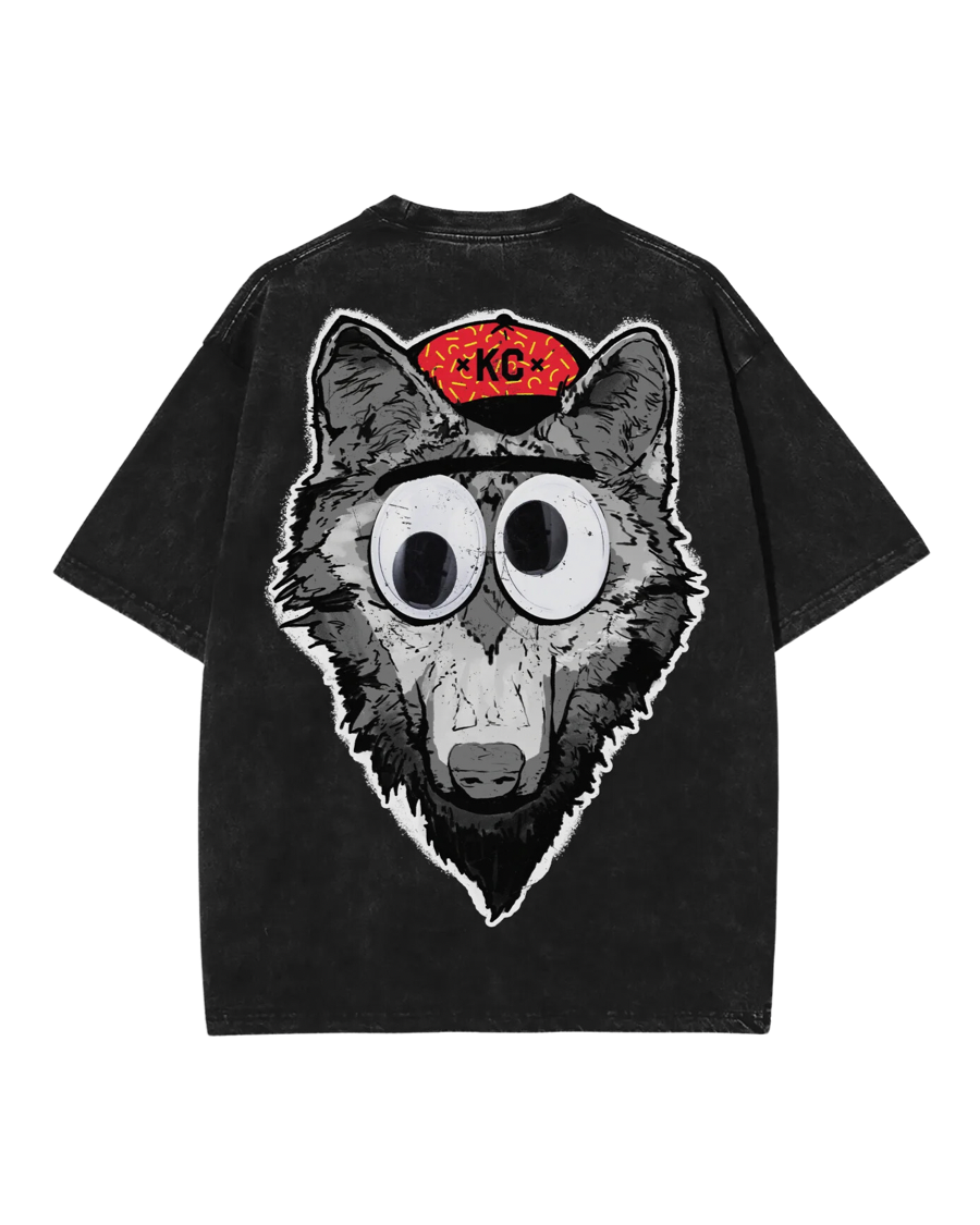 MADE MOBB | KC WOLF PACK T SHIRT - BLACK - Westside Storey