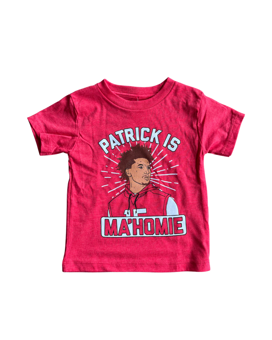 BELLBOY | KIDS PATRICK IS MA'HOMIE T-SHIRT - RED - Westside Storey