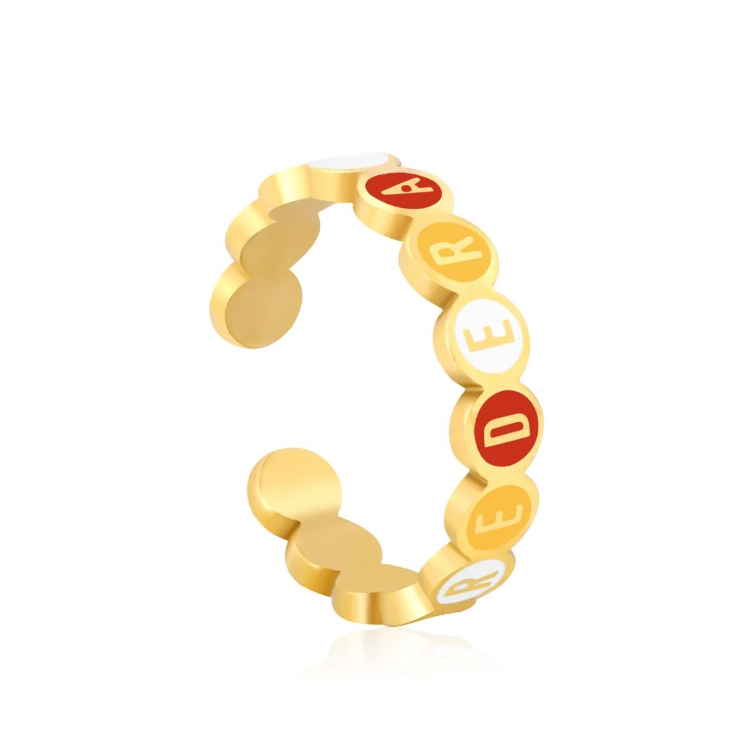 EB AND CO | RED ERA FRIENDSHIP RING EB & CO