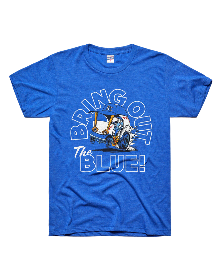 CHARLIE HUSTLE | BRING OUT THE BLUE - HEATHER ROYAL