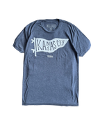 BELLBOY | KC PENNANT T-SHIRT - NAVY Bellboy Apparel