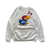 WESTSIDE STOREY VINTAGE | VINTAGE 90S KU JAYHAWKS PATCH SWEATSHIRT- GREY - Westside Storey