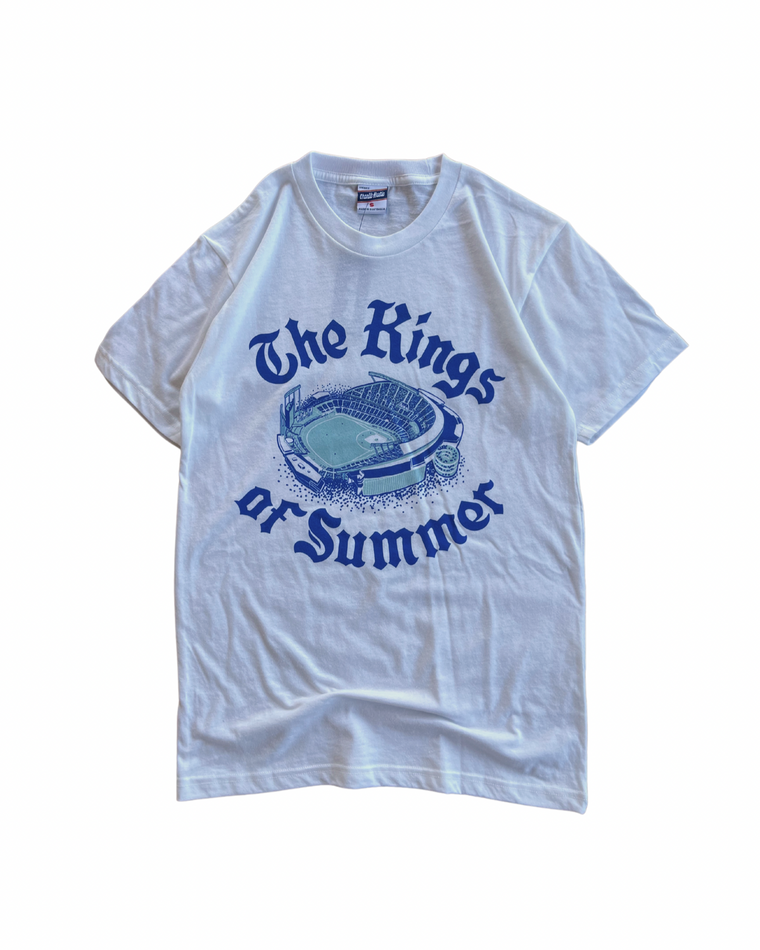 CHARLIE HUSTLE | KINGS OF SUMMER TEE - WHITE