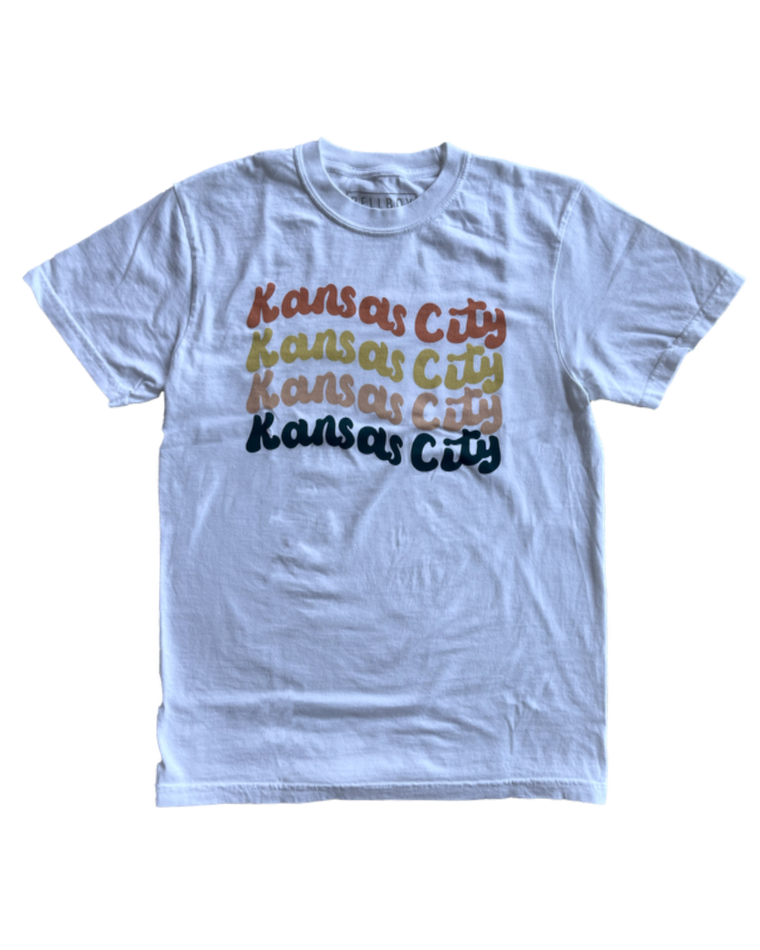 BELLBOY | THANK YOU KC T-SHIRT - WHITE