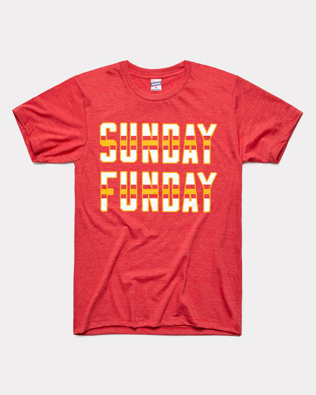 CHARLIE HUSTLE | KIDS SUNDAY FUNDAY TEE - RED Charlie Hustle