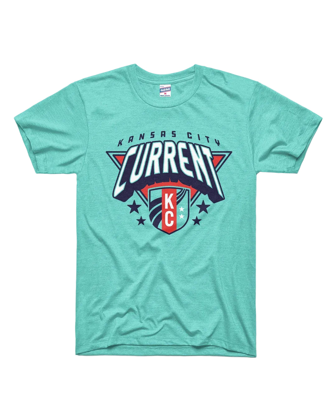 CHARLIE HUSTLE | KC SUPER CURRENT TEE - TEAL Charlie Hustle
