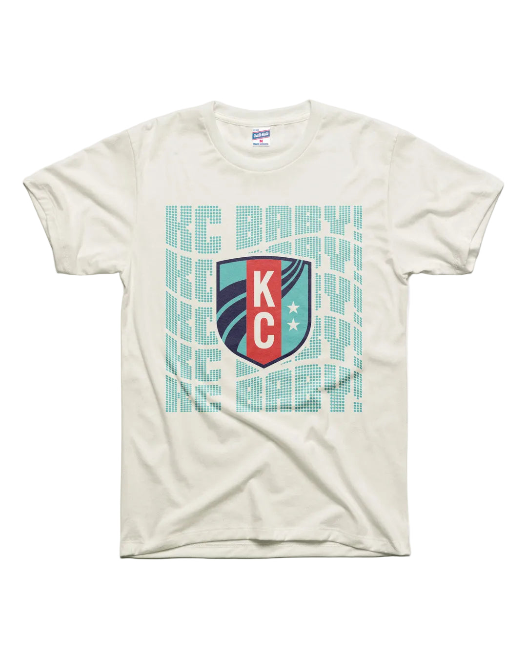 CHARLIE HUSTLE | KC BABY CREST TEE - WHITE Charlie Hustle