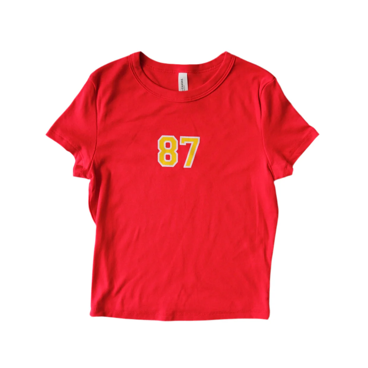 CARLY RAE STUDIO | #87 BABY TEE (RED) Carly Rae Studio
