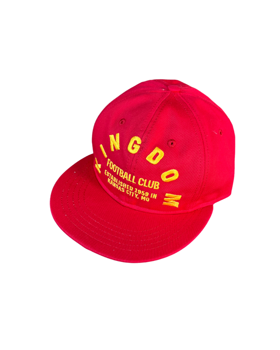SANDLOT | KINGDOM FOOTBALL CLUB VINTAGE FLATBILL HAT | RED Sandlot