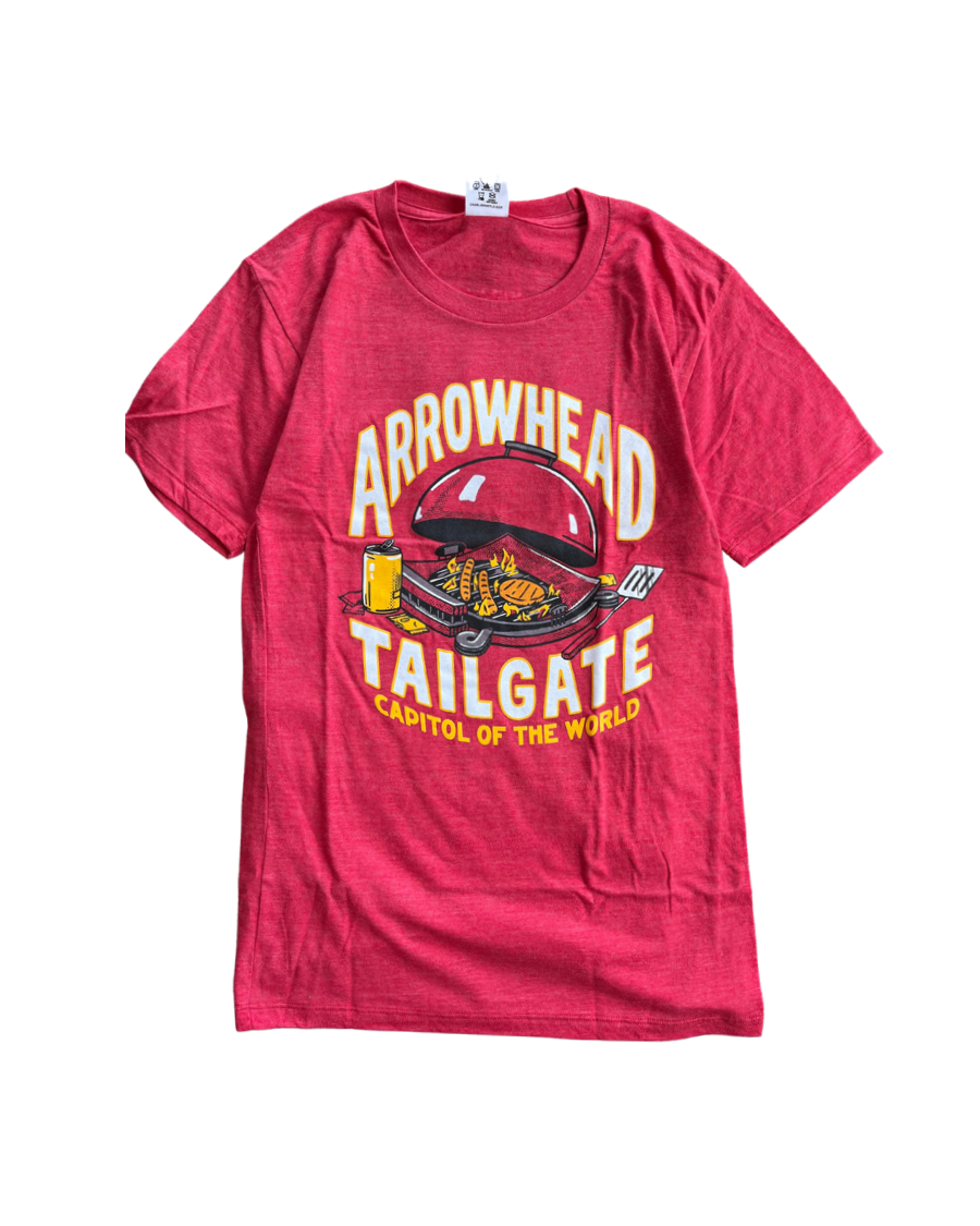 CHARLIE HUSTLE | ARROWHEAD TAILGATE CAPITAL OF THE WORLD TEE - Westside Storey