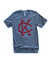 FLINT AND FIELD | ARROWHEAD KC T-SHIRT - GRAY - Westside Storey