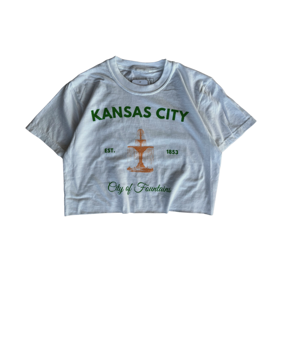 BELLBOY | KC EUROPEAN CITY OF FOUNTAINS T-SHIRT - WHITE - Westside Storey