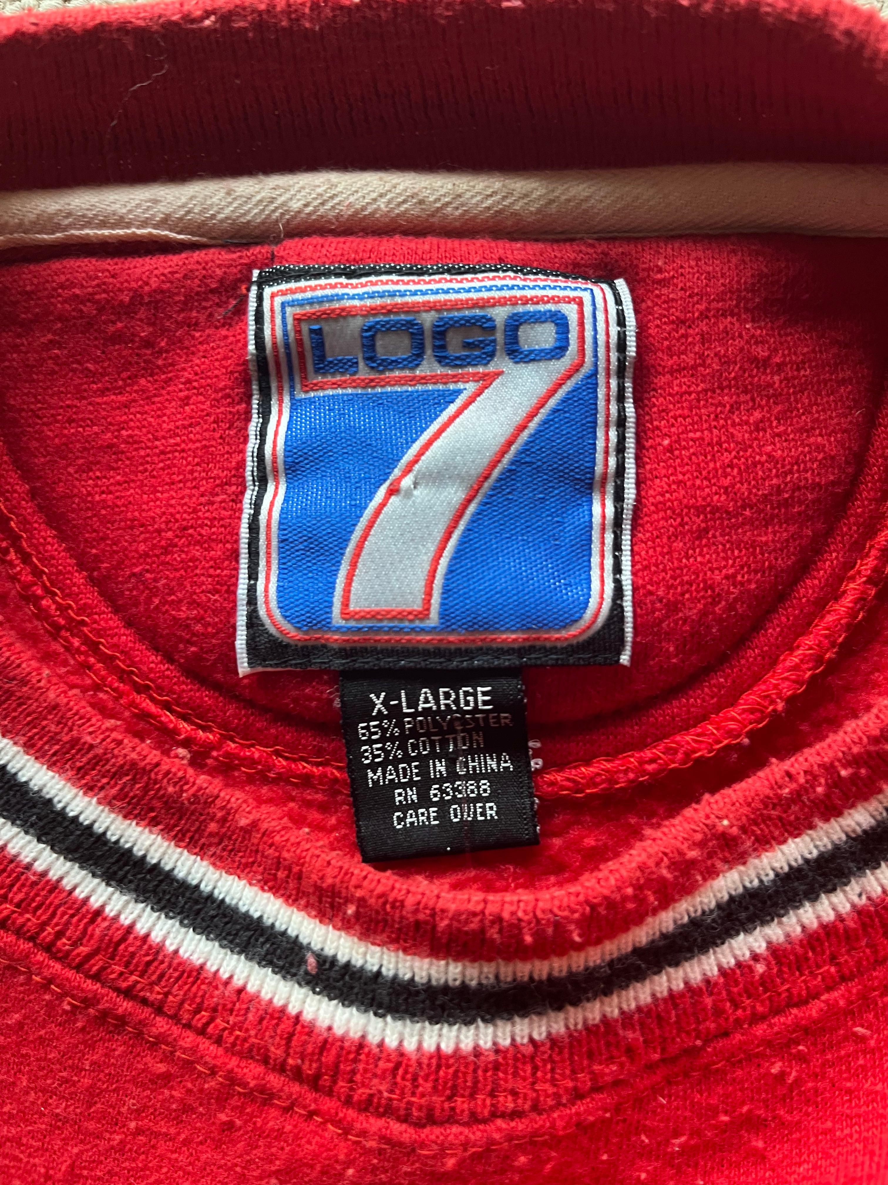 WESTSIDE STOREY VINTAGE | VINTAGE 90S LOGO 7 KC CHIEFS SWEATSHIRT - Westside Storey