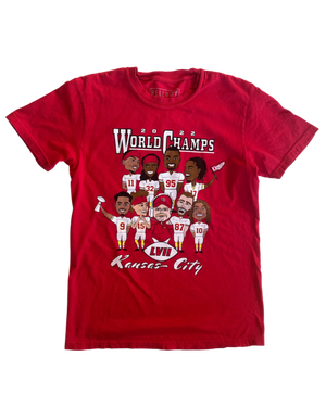 BELLBOY | WORLD CHAMPS CARICATURE T-SHIRT - Westside Storey