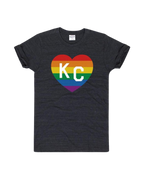 CHARLIE HUSTLE | KC HEART T-SHIRT - PRIDE - Westside Storey