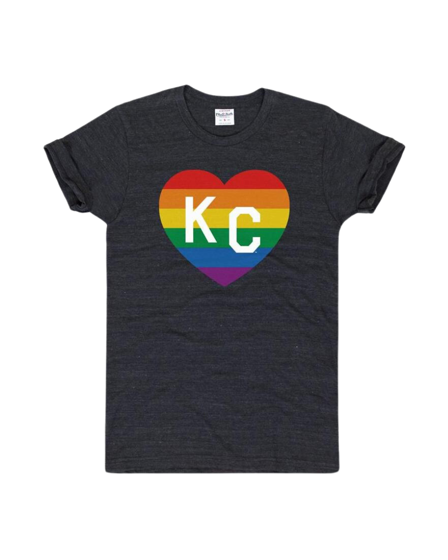 CHARLIE HUSTLE | KC HEART T-SHIRT - PRIDE - Westside Storey
