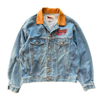 WESTSIDE STOREY VINTAGE | VINTAGE 90S PRO ELITE KC CHIEFS DENIM JACKET - Westside Storey
