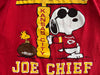 WESTSIDE STOREY VINTAGE | VINTAGE 90S SNOOPY JOE CHIEF KC CHIEFS T-SHIRT- RED