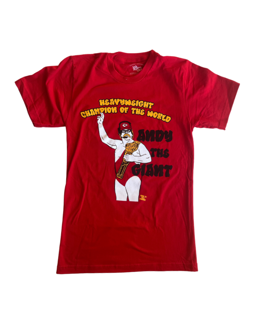 1853 | HEAVYWEIGHT T-SHIRT - RED - Westside Storey