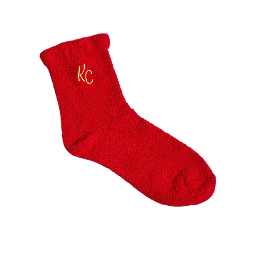 CARLY RAE STUDIO | KC COZY SOCKS - RED Carly Rae Studio