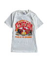 CHARLIE HUSTLE | KINGDOM HOME OF THE CHAMPS T-SHIRT - WHITE