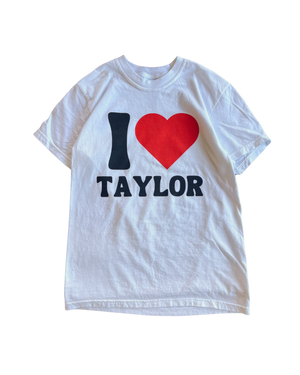 BELLBOY | I HEART TAYLOR T-SHIRT - WHITE - Westside Storey