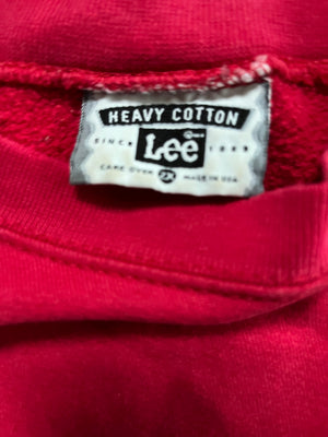 WESTSIDE STOREY VINTAGE | VINTAGE 90S LOONEY TUNES BUGS TAZ KC CHIEFS SWEATSHIRT- RED - Westside Storey