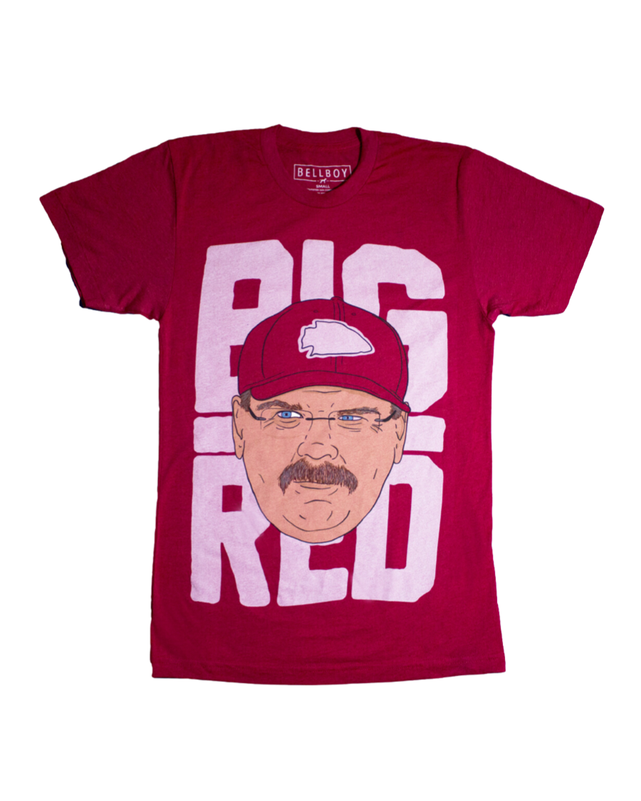 BELLBOY | BIG RED T-SHIRT - RED Bellboy Apparel