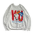 WESTSIDE STOREY VINTAGE | VINTAGE 80S KU JAYHAWKS TWO COOL SNOOPY WHITE SWEATSHIRT - Westside Storey