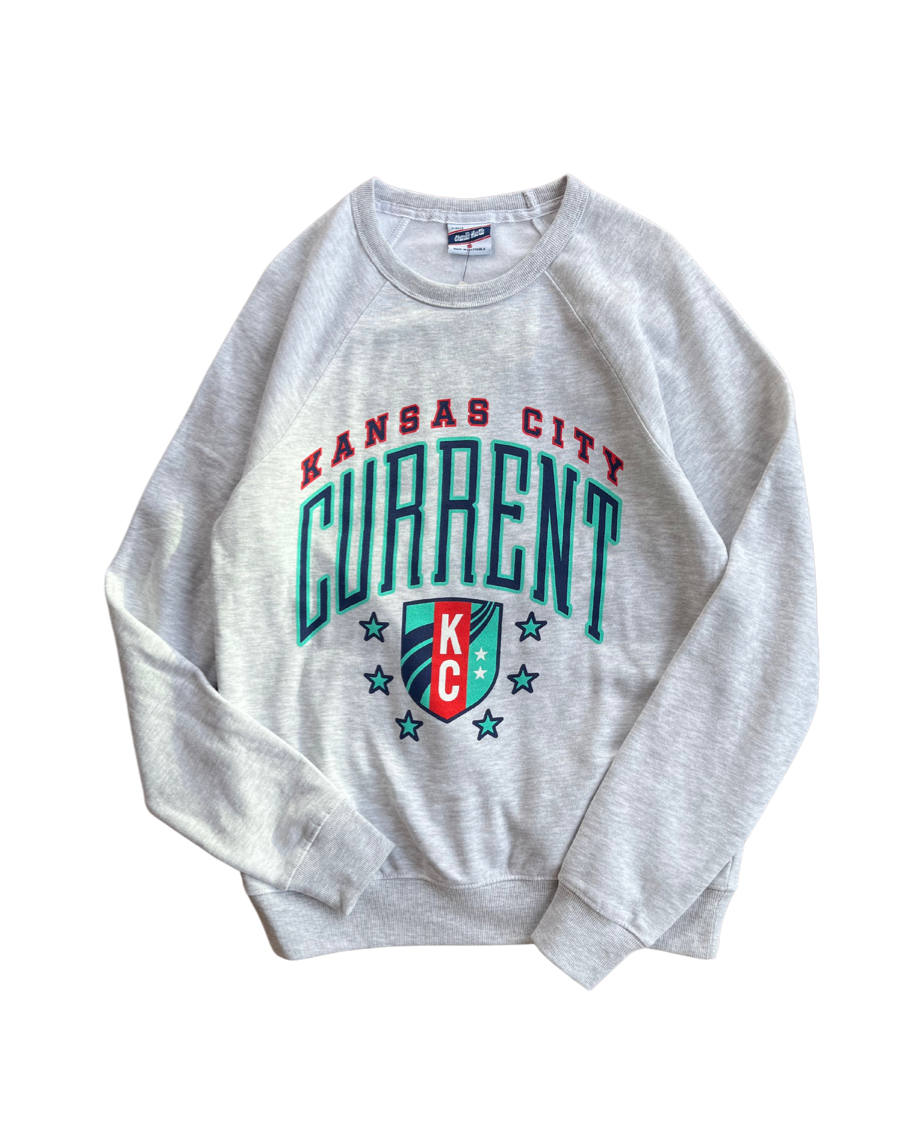 CHARLIE HUSTLE | KC CURRENT FOUNDERS ARCH SWEATSHIRT - ASH - Westside Storey