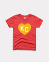 CHARLIE HUSTLE | KIDS KC HEART - RED/GOLD - Westside Storey