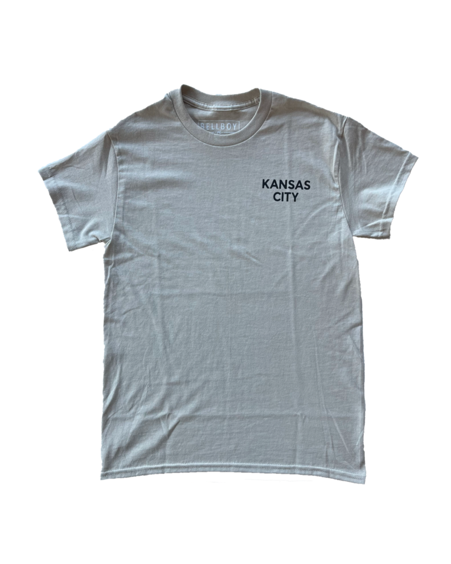 BELLBOY | SIMPLE KC T-SHIRT - SAND/BLACK - Westside Storey