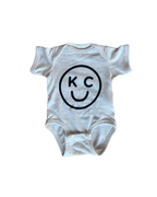 BELLBOY | KIDS KC SMILEY ONESIE - OATMEAL - Westside Storey