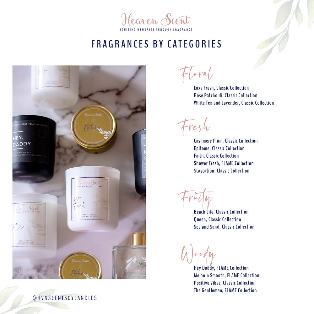 HEAVEN SCENT SOY CANDLES | 12oz - Westside Storey