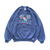 WESTSIDE STOREY VINTAGE | VINTAGE 90S RUSSELL PLAID KU JAYHAWKS EMBROIDERED SWEATSHIRT- NAVY BLUE - Westside Storey