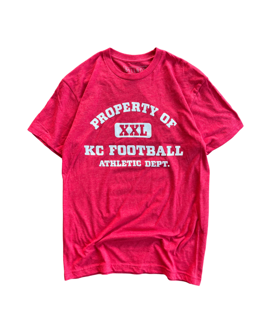 BELLBOY | ATHLETIC DEPT. T SHIRT - RED Bellboy Apparel