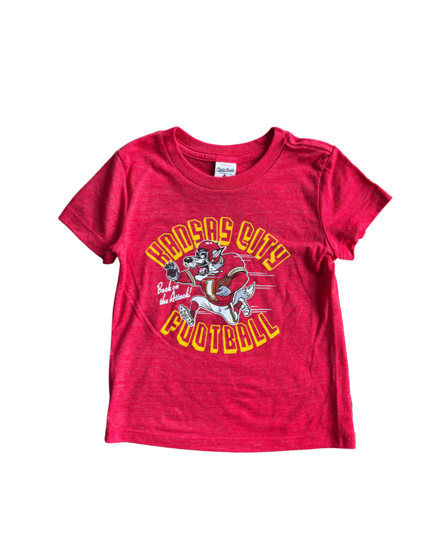 CHARLIE HUSTLE | KIDS BACK ON THE ATTACK - RED - Westside Storey