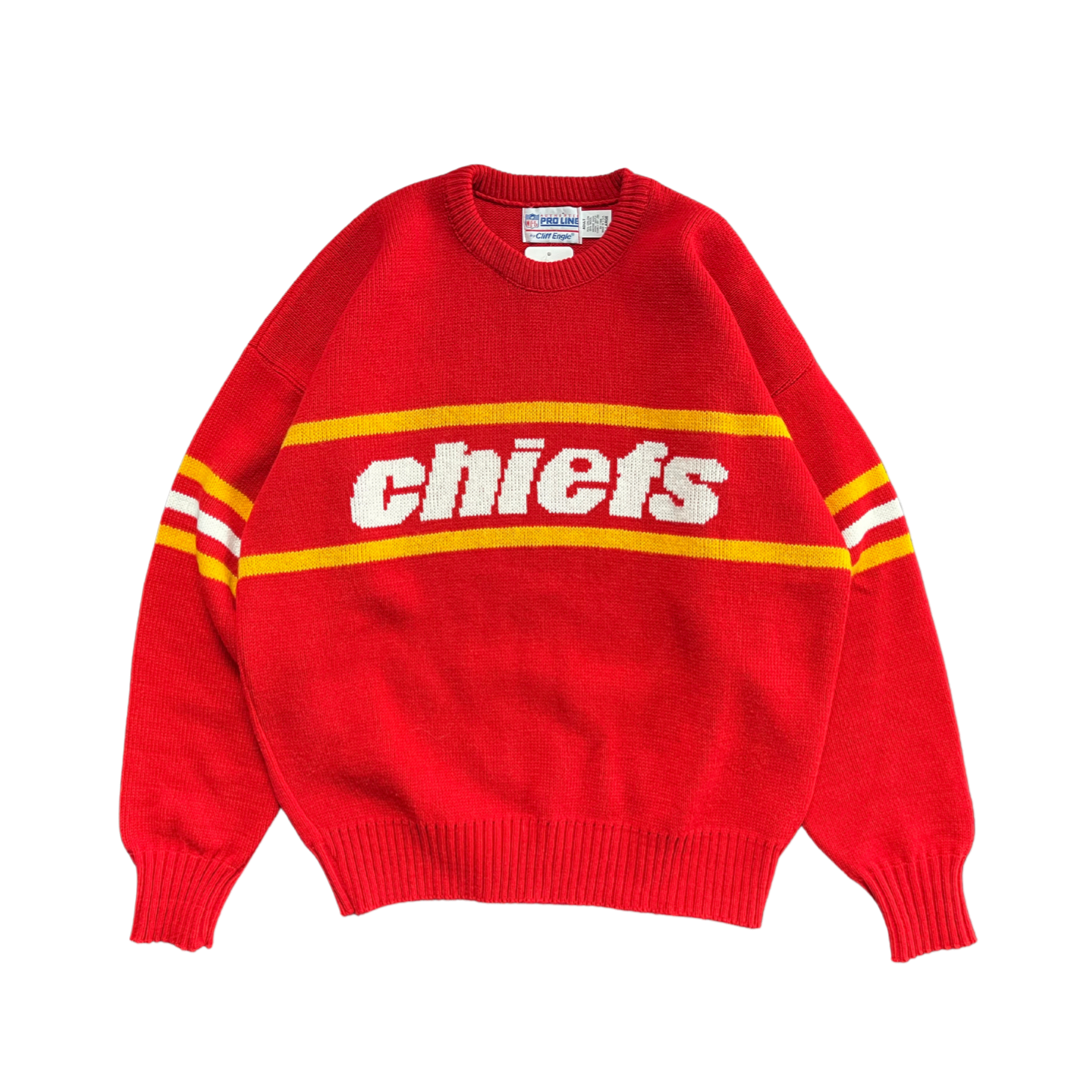 Kansas City Chiefs Knit Hoodie Sweatshirt