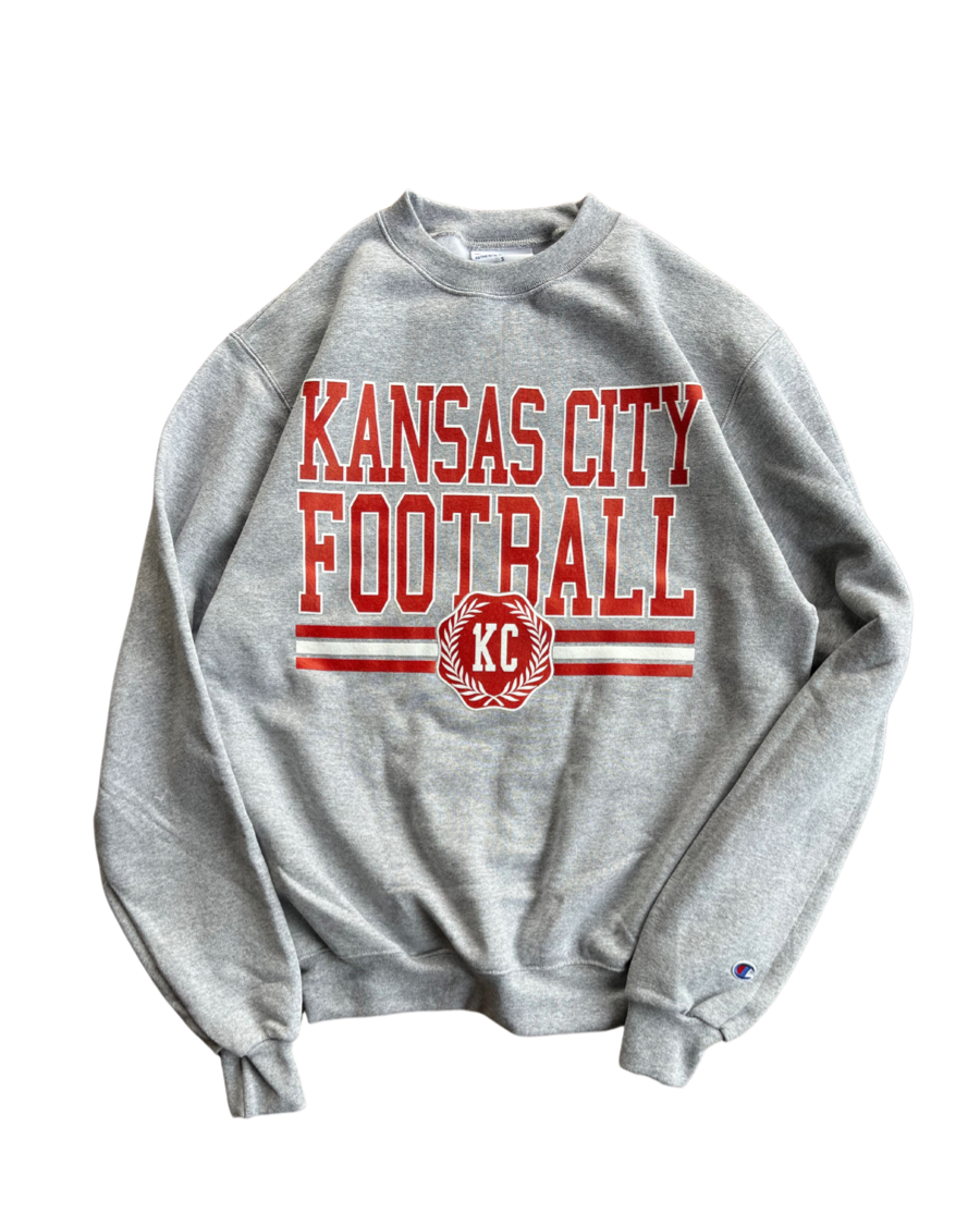 1KC | ALL-PRO CREW FLEECE - GREY - Westside Storey
