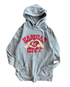 CHARLIE HUSTLE | KC HEART HANDS HOODIE - GREY