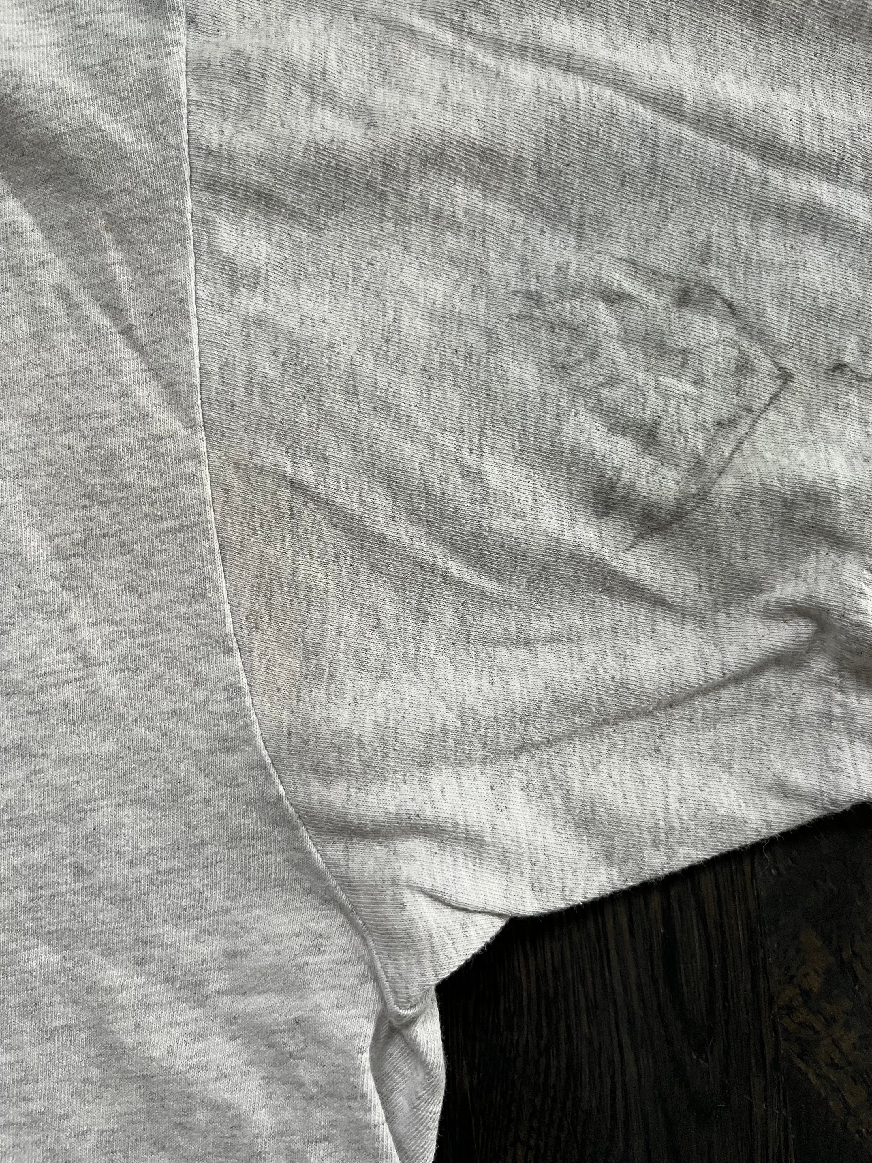 WESTSIDE STOREY VINTAGE | VINTAGE 90S KC CHIEFS JOE MONTANA CHARACTER T-SHIRT - GRAY - Westside Storey