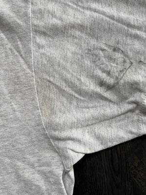 WESTSIDE STOREY VINTAGE | VINTAGE 90S KC CHIEFS JOE MONTANA CHARACTER T-SHIRT - GRAY - Westside Storey