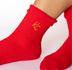 CARLY RAE STUDIO | KC COZY SOCKS - RED Carly Rae Studio