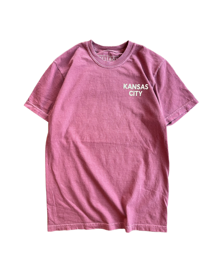 BELLBOY | SIMPLE KC T-SHIRT - BRICK