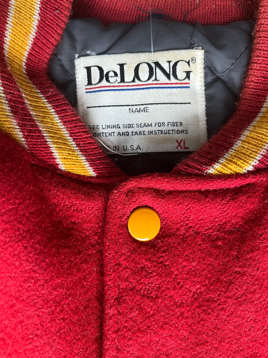 WESTSIDE STOREY VINTAGE | VINTAGE 80S KC CHIEFS LETTERMAN JACKET - Westside Storey