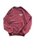 BELLBOY | SIMPLE KC EMBROIDERED CREWNECK - MAROON Bellboy Apparel