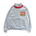 WESTSIDE STOREY VINTAGE | VINTAGE 90S MAJESTIC TURTLENECK EMBROIDERED KC CHIEFS SWEATSHIRT - GREY - Westside Storey