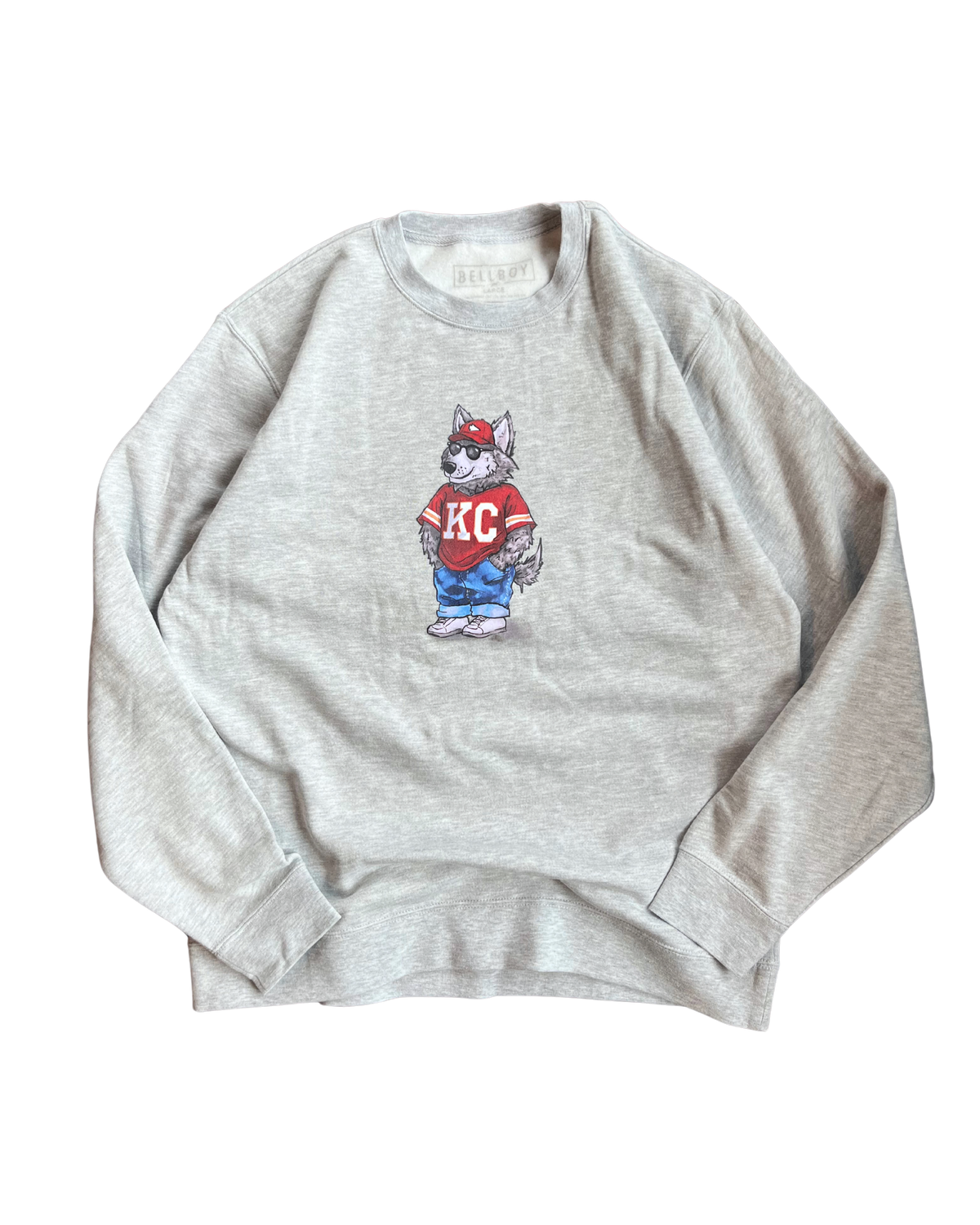 BELLBOY | GAMEDAY WOLF SWEATSHIRT + COLORS Bellboy Apparel